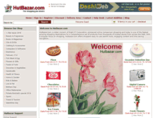Tablet Screenshot of hutbazar.com